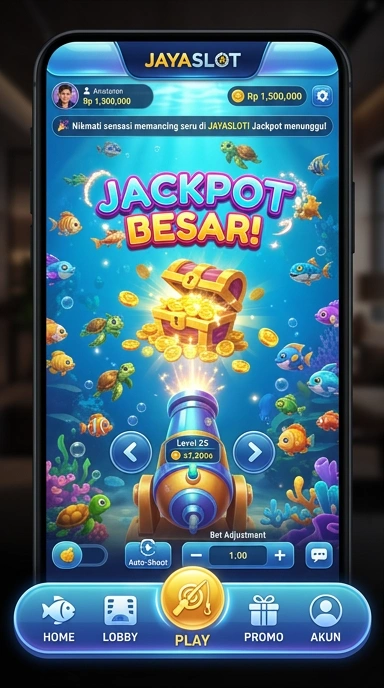 Cuplikan layar menu unduhan jayaslot untuk perangkat Android
